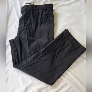 George Men's black dress slacks/pants 40x30
